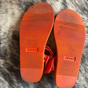 Aldo Shoes - Electric Orange Teva styles sandals (from Aldo) Aldo Shoes - Electric Orange Teva styles sandals (from Aldo)